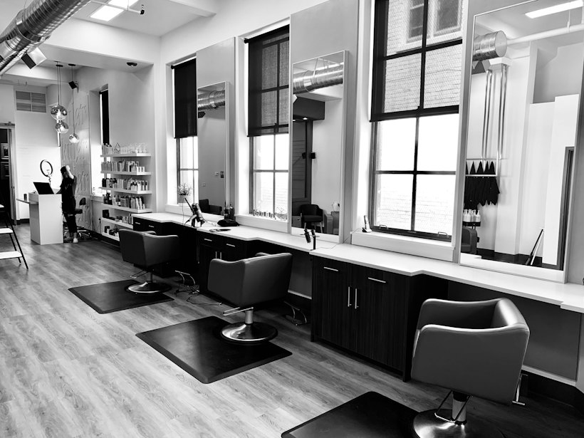 Representative salon imagery